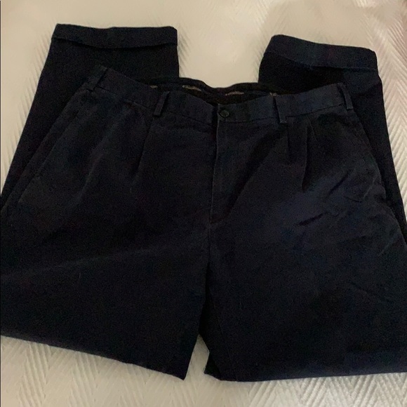 🌺Brooks Brothers Elliot AdvantageNavy Pants W38 L32 - Picture 7 of 8